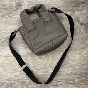 Zara crossbody bag it’s a grey/brown color